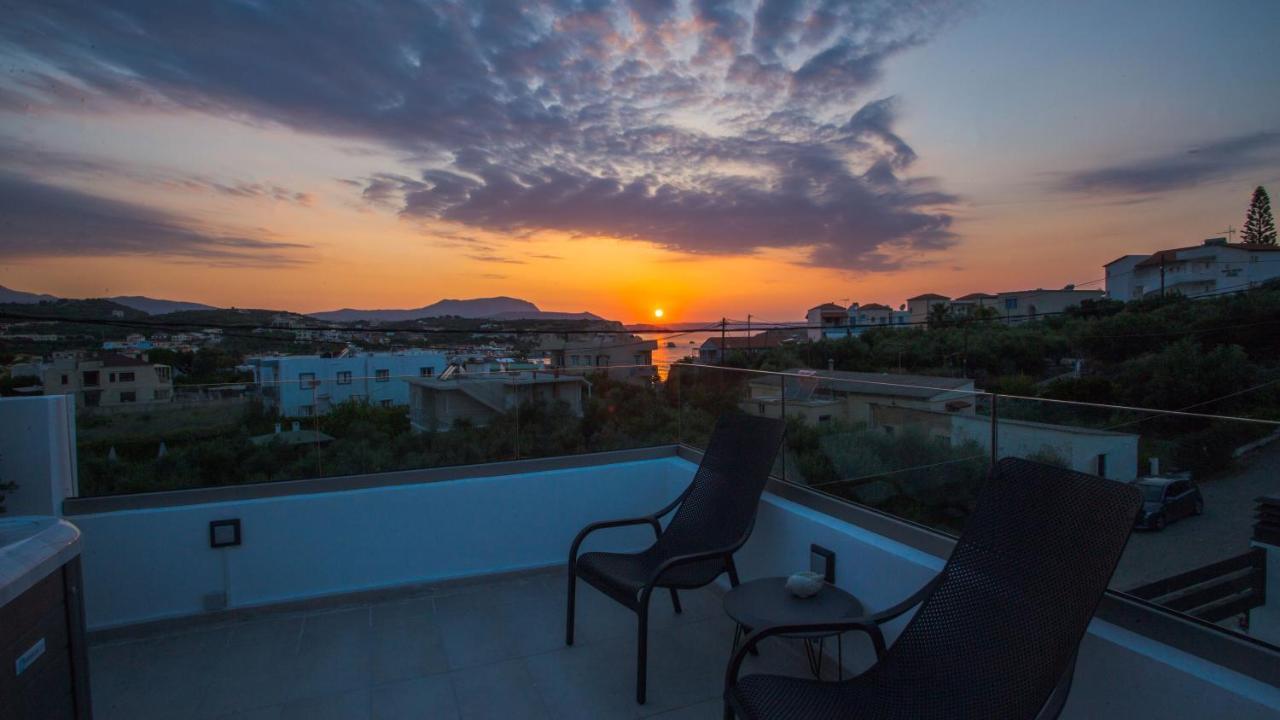 Avrilia Seaside Villa Heated Pool Almirida Extérieur photo