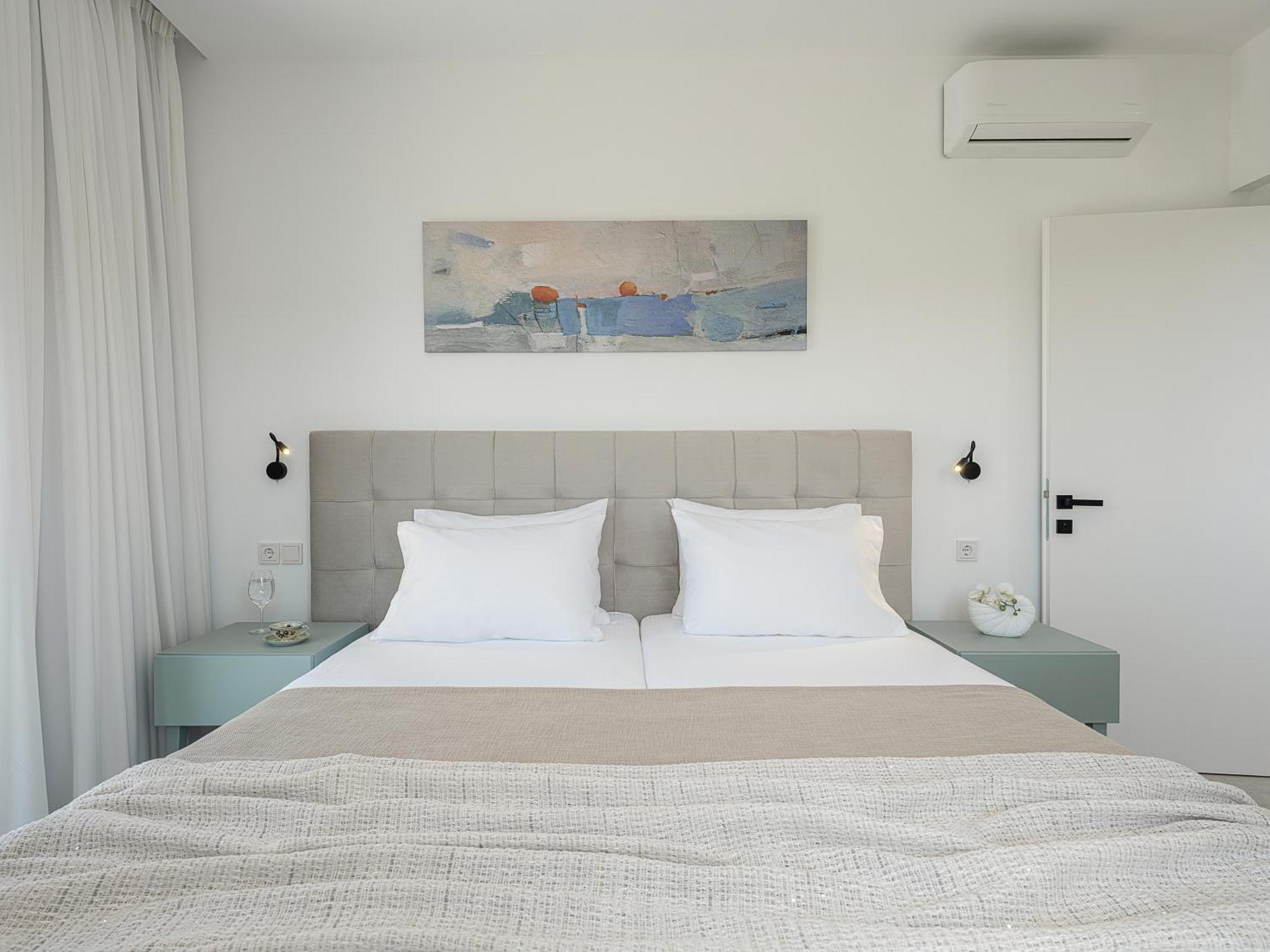 Avrilia Seaside Villa Heated Pool Almirida Extérieur photo